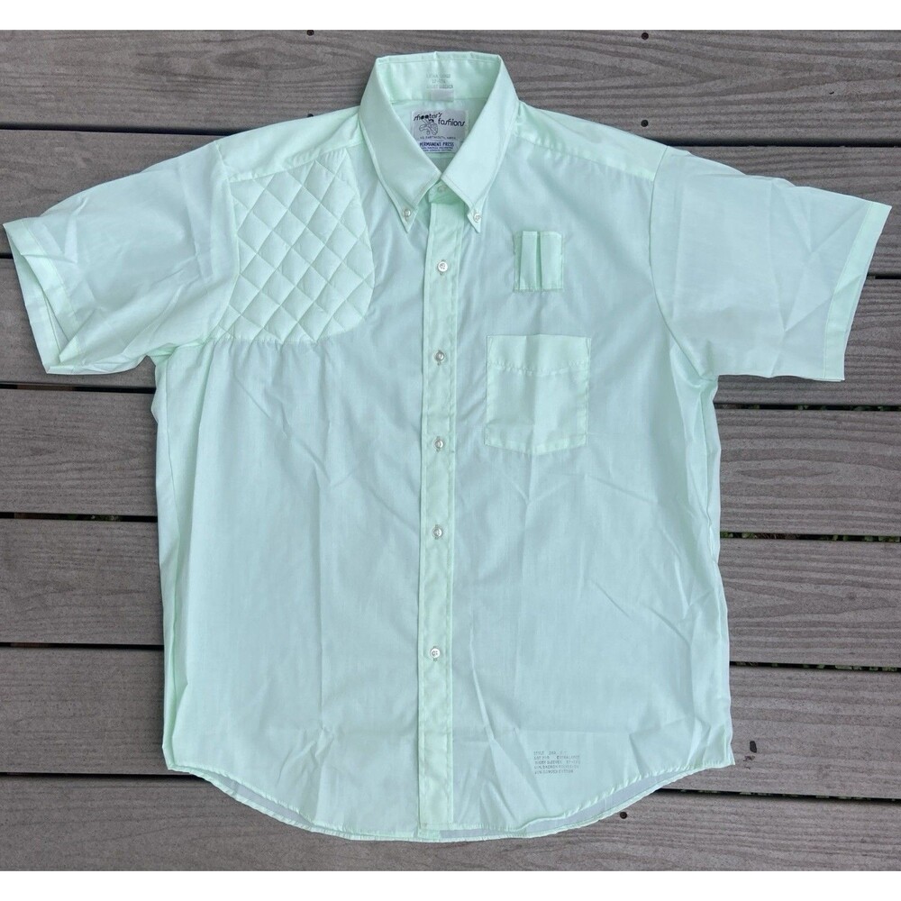 Vintage Shooter’s Fashions by Delton Men’s Dress Shirts XL 17-17.5 (Lot of 2)